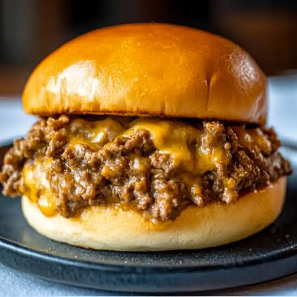 Philly Cheesesteak Sloppy Joes