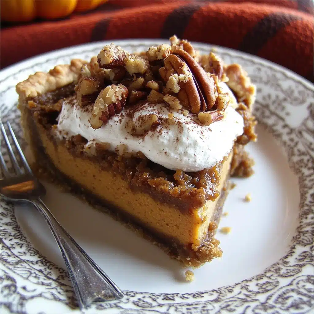 Pecan Pie Pumpkin Cheesecake
