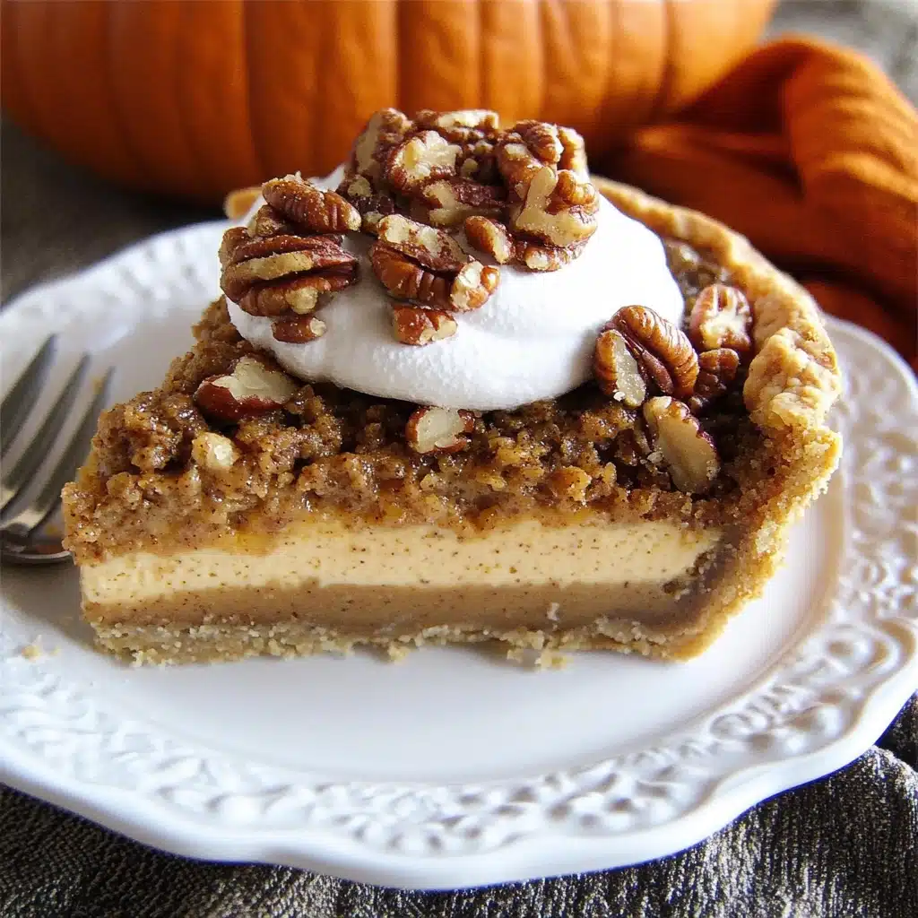 Pecan Pie Pumpkin Cheesecake