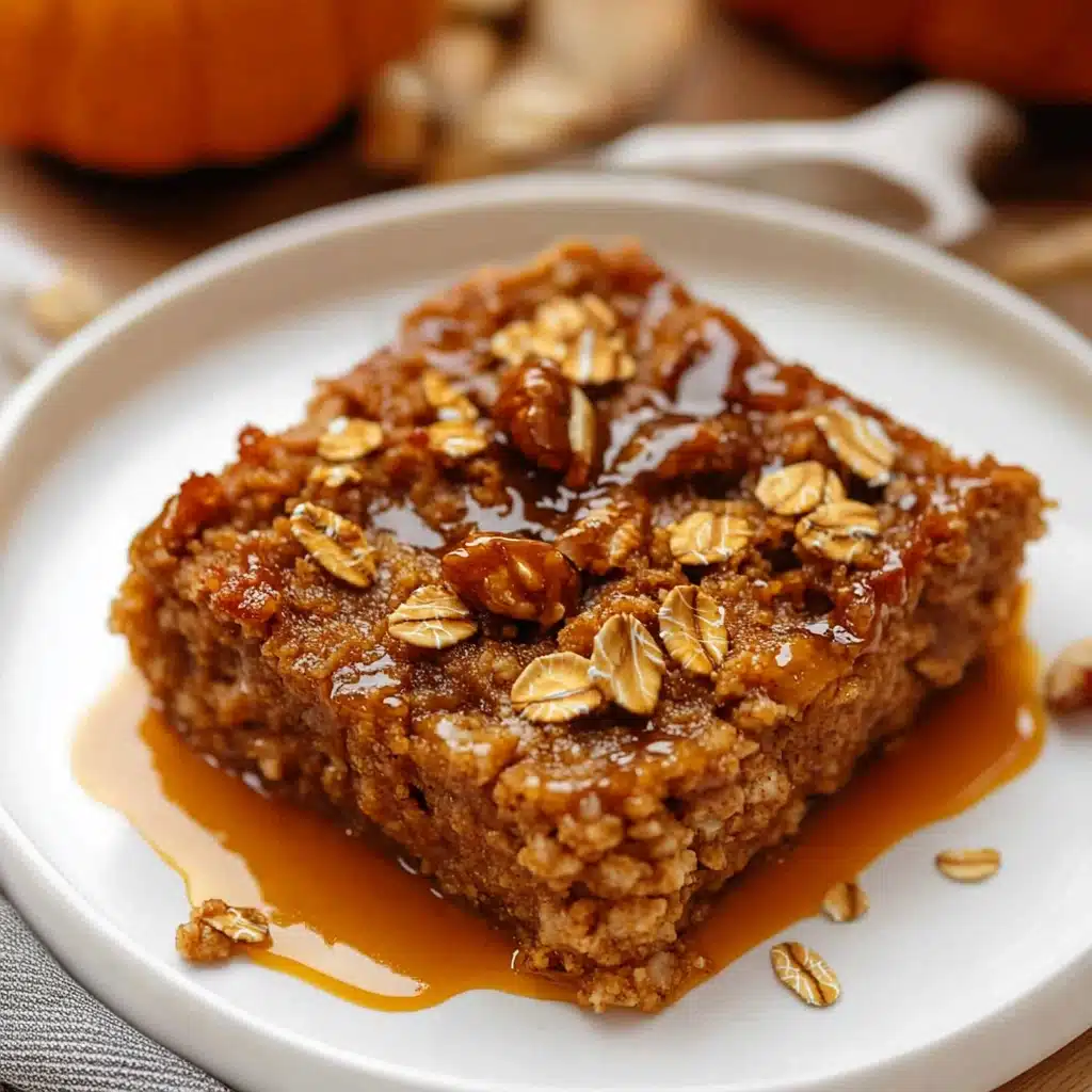 Pumpkin Baked Oatmeal