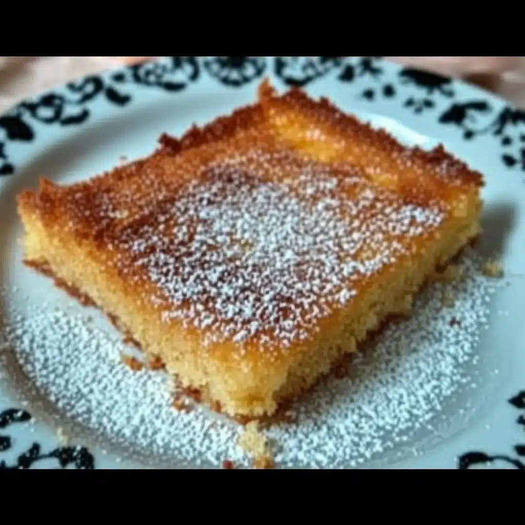 Pumpkin Magic Custard Cake