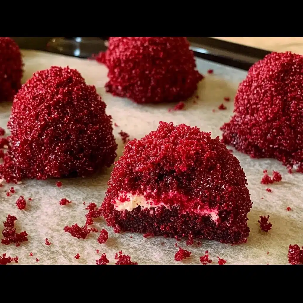 Vampire Bite Red Velvet Cheesecake
