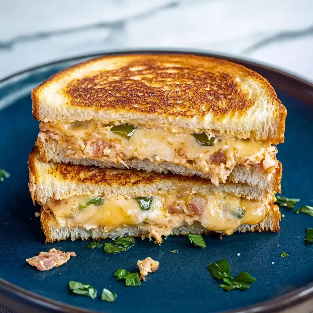 Roasted Jalapeño Popper Grilled Cheese