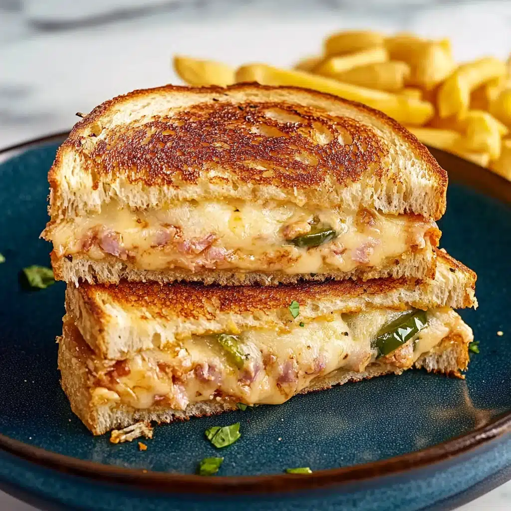Roasted Jalapeño Popper Grilled Cheese