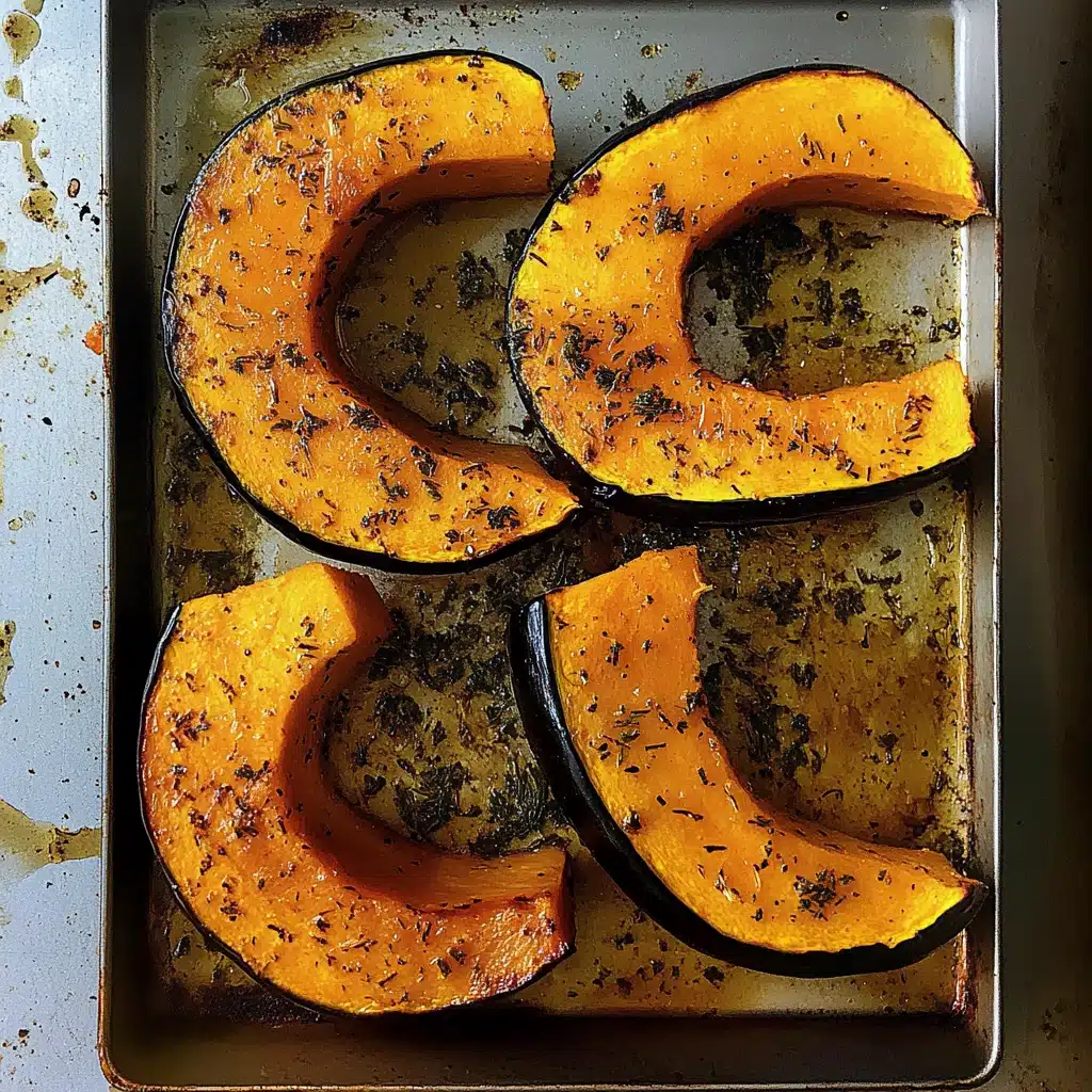Roasted Pumpkin Wedges Recipe