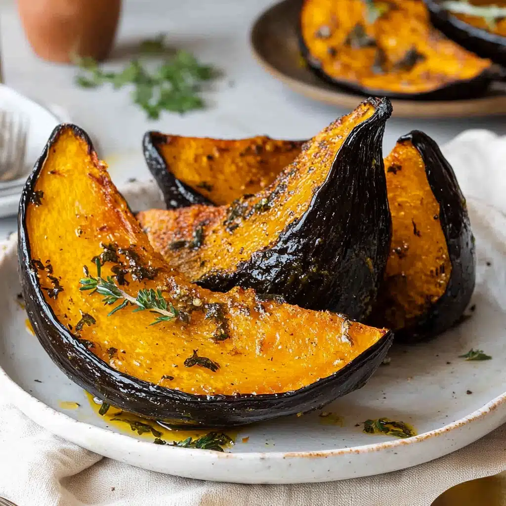 Roasted Pumpkin Wedges Recipe