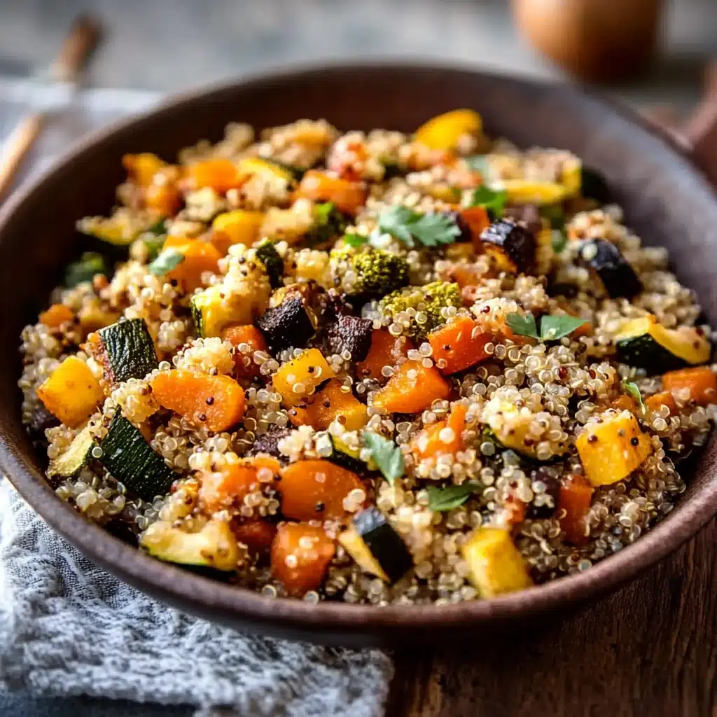Roasted Vegetable Quinoa Bowl