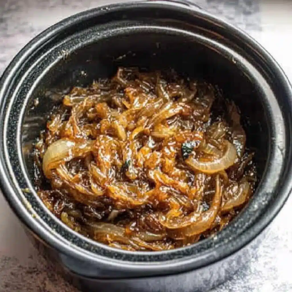 Slow Cooker Caramelized Onions