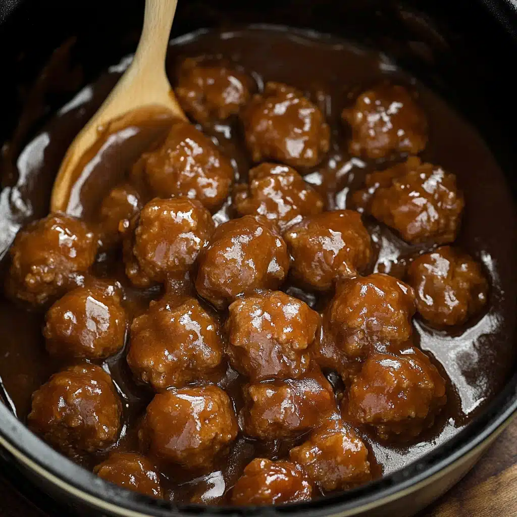 Slow Cooker Salisbury Steak Meatballs
