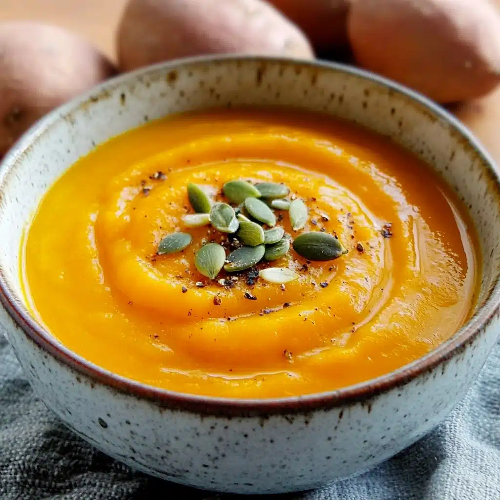 Spicy Butternut Squash Sweet Potato Soup