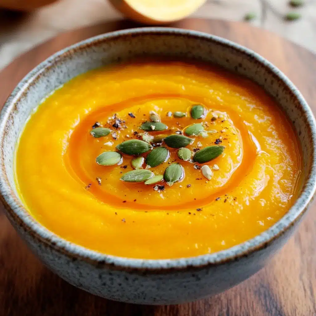 Spicy Butternut Squash Sweet Potato Soup