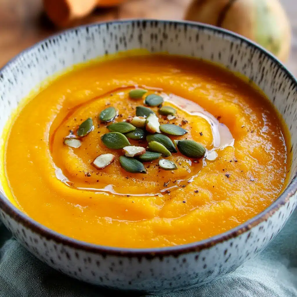 Spicy Butternut Squash Sweet Potato Soup