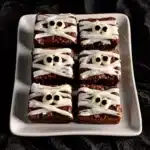 Spooky Mummy Brownies