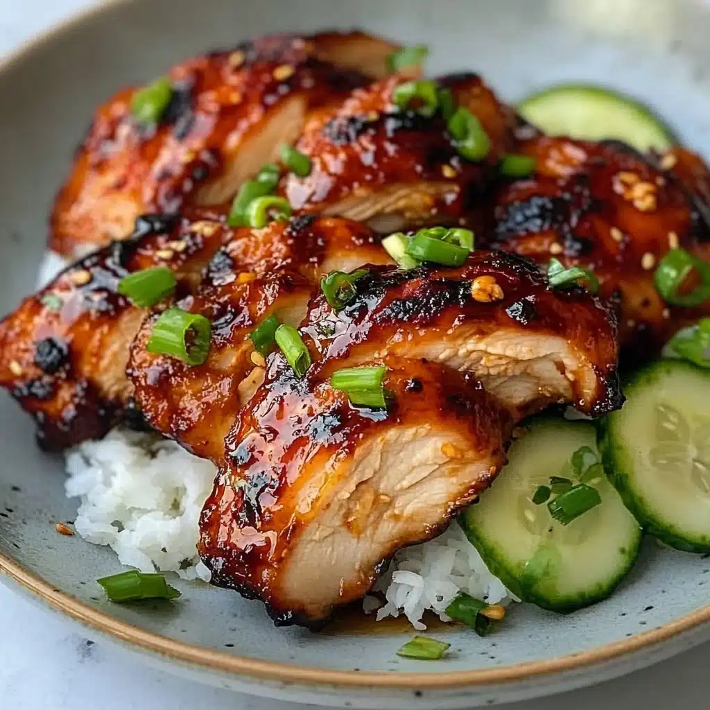 Sticky Honey Gochujang Chicken