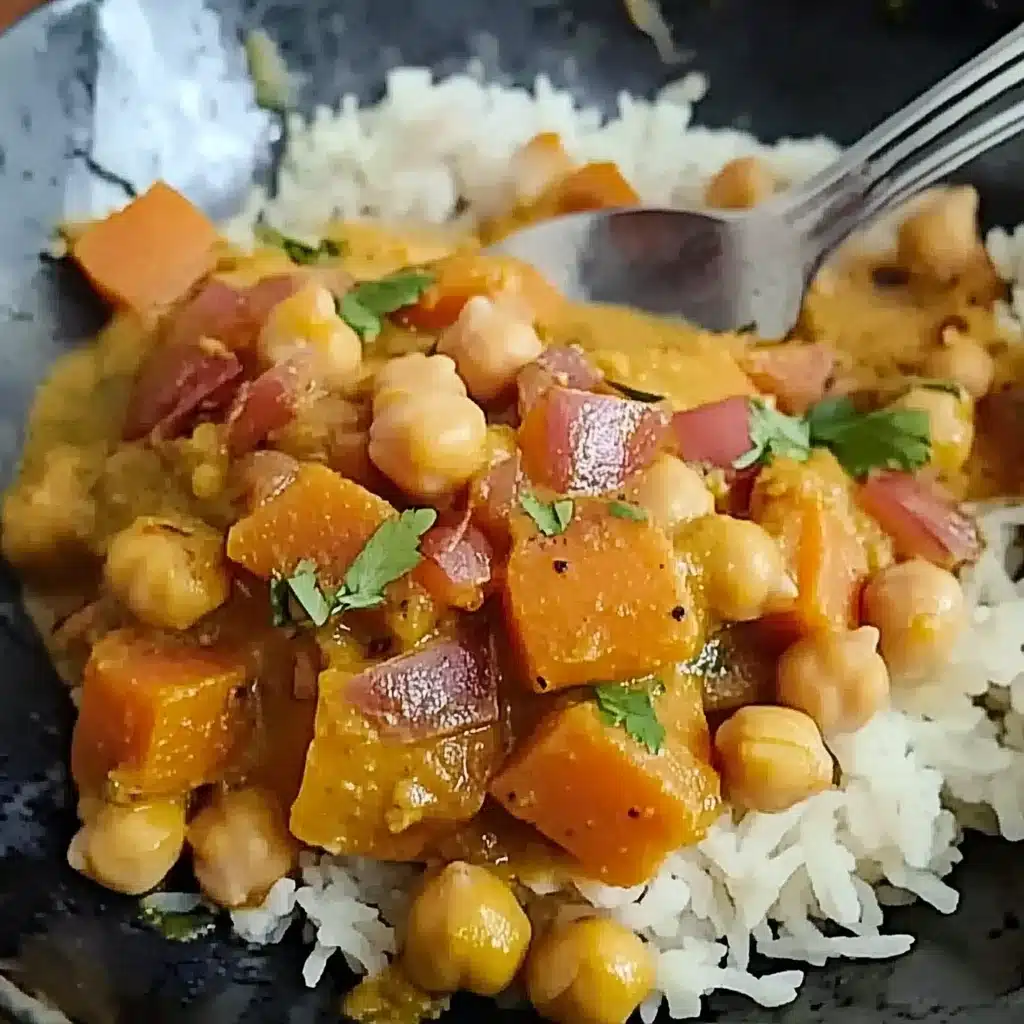 Sweet Potato and Chickpea Curry