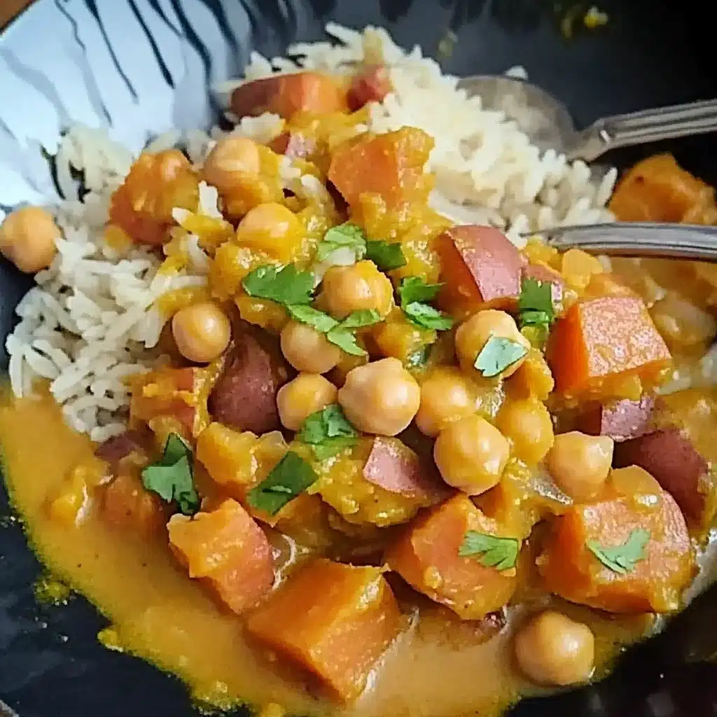 Sweet Potato and Chickpea Curry