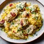 Tuscan Chicken and Spaghetti Squash