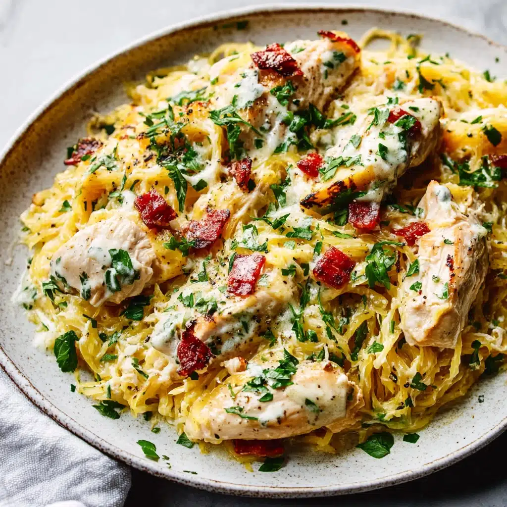 Tuscan Chicken and Spaghetti Squash