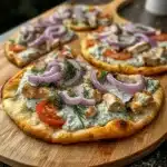 Tzatziki Chicken Pizza