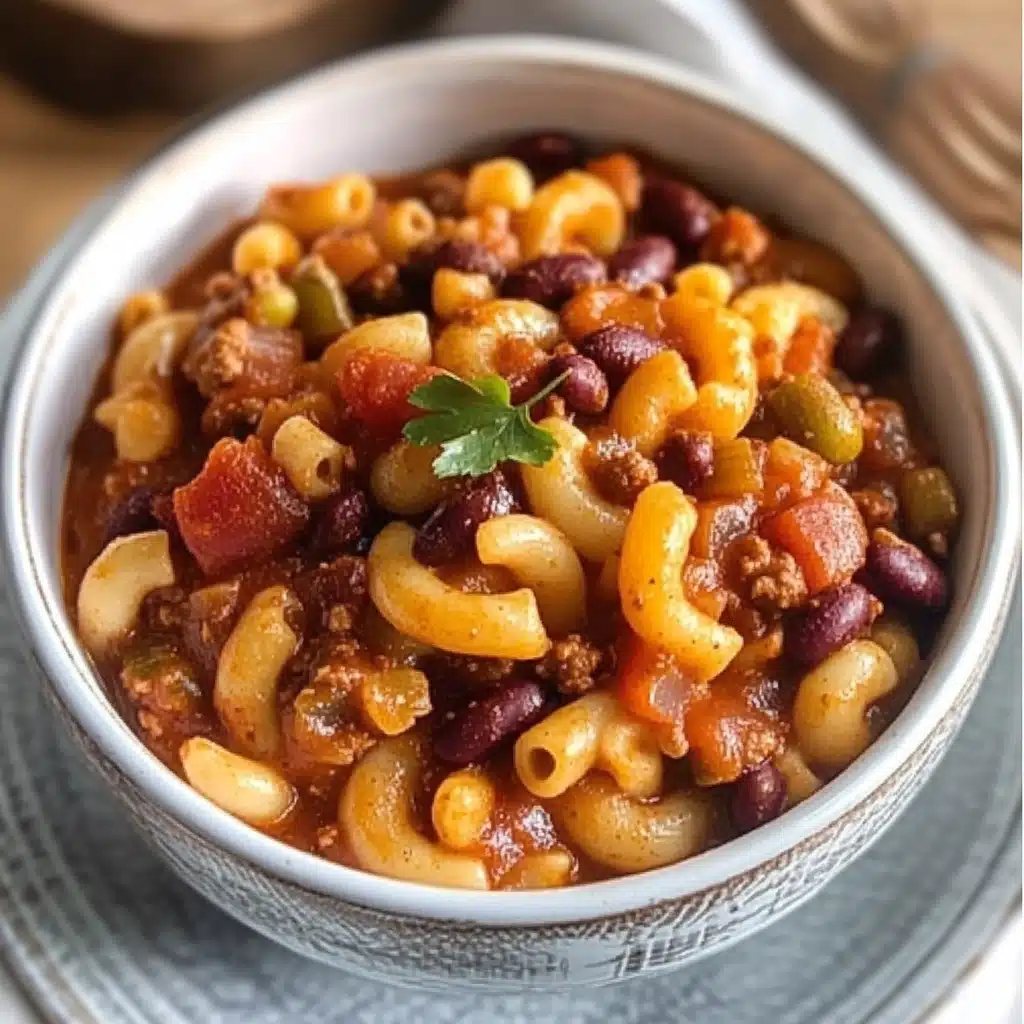 Vegetarian Chili Mac