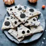 White Chocolate Halloween Oreo Bark