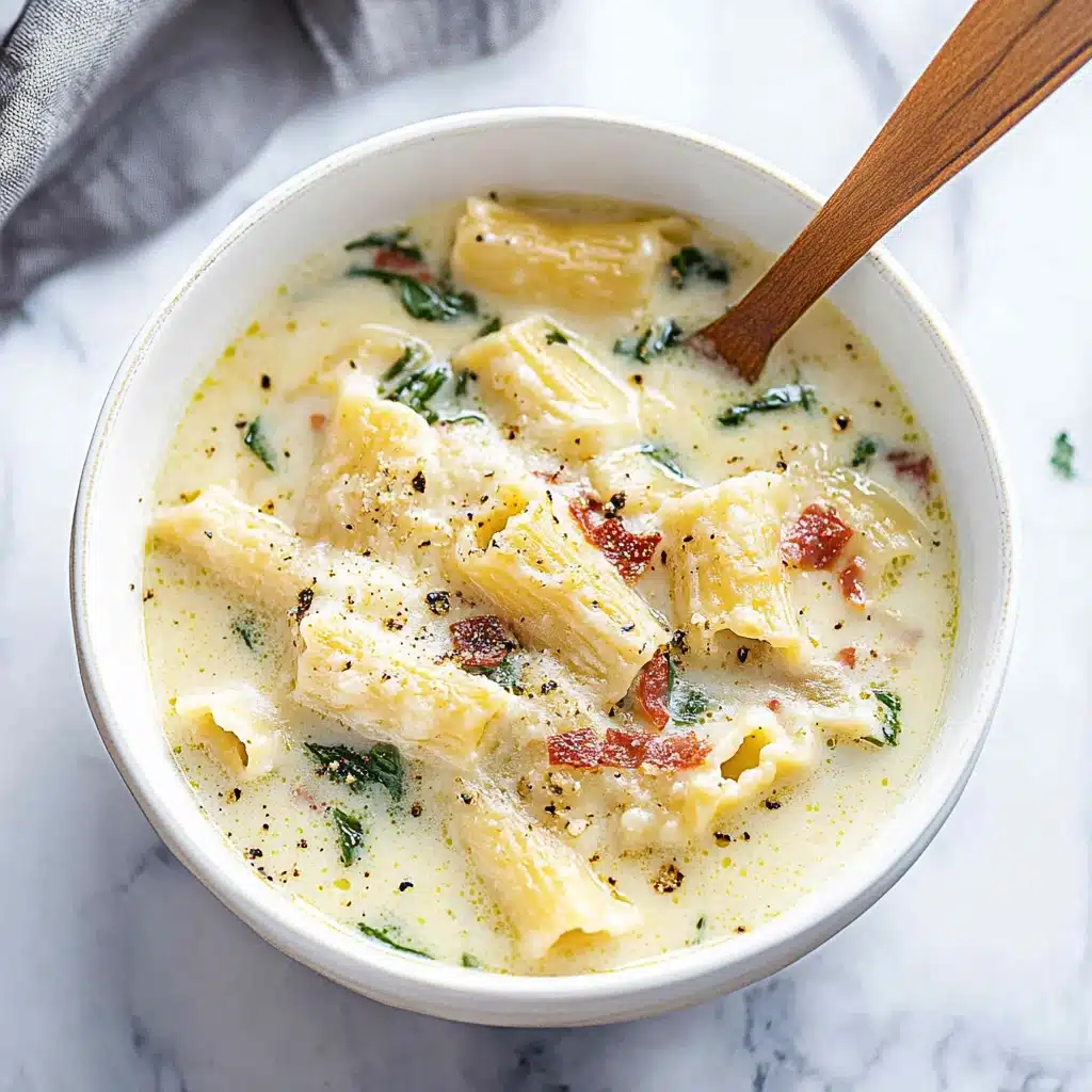 White Lasagna Soup