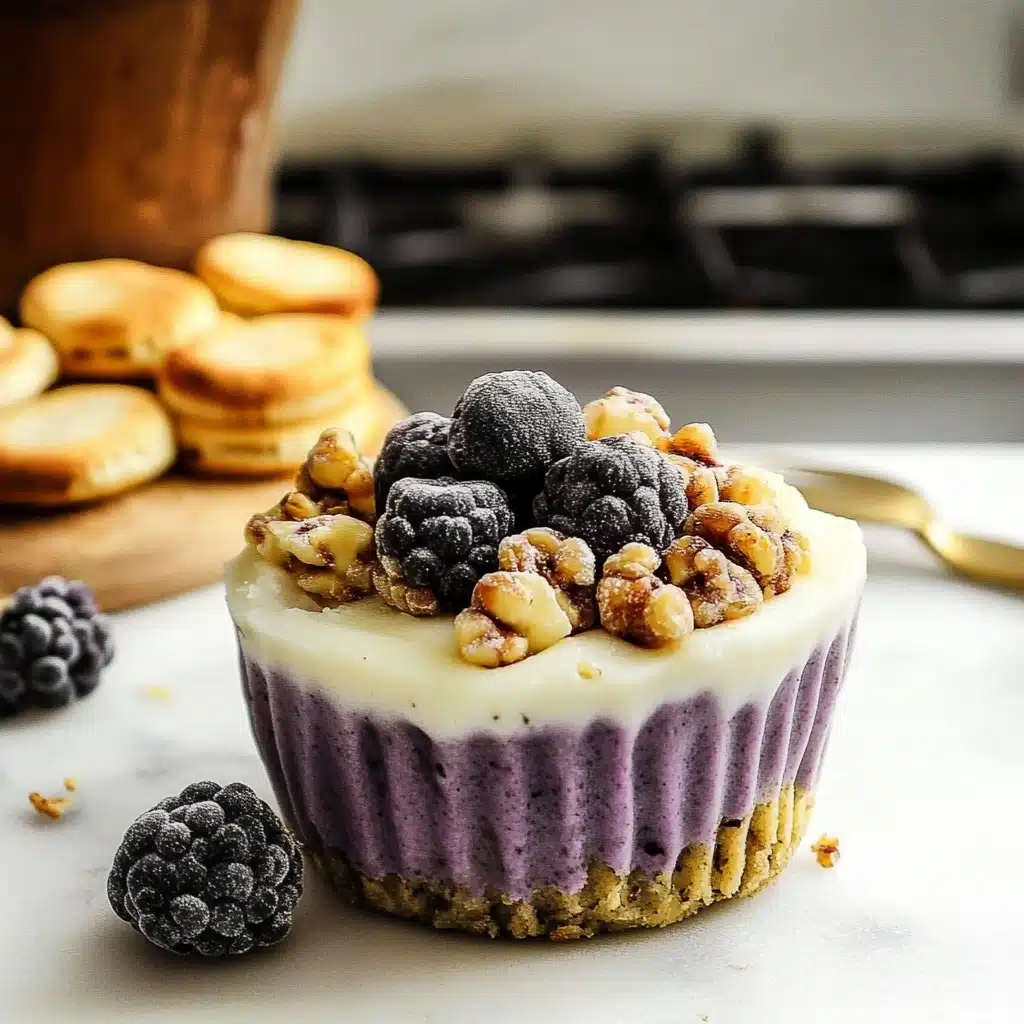 Frozen Yogurt Granola Cups