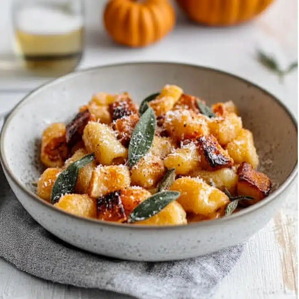 Pumpkin Gnocchi Brown Butter Sage