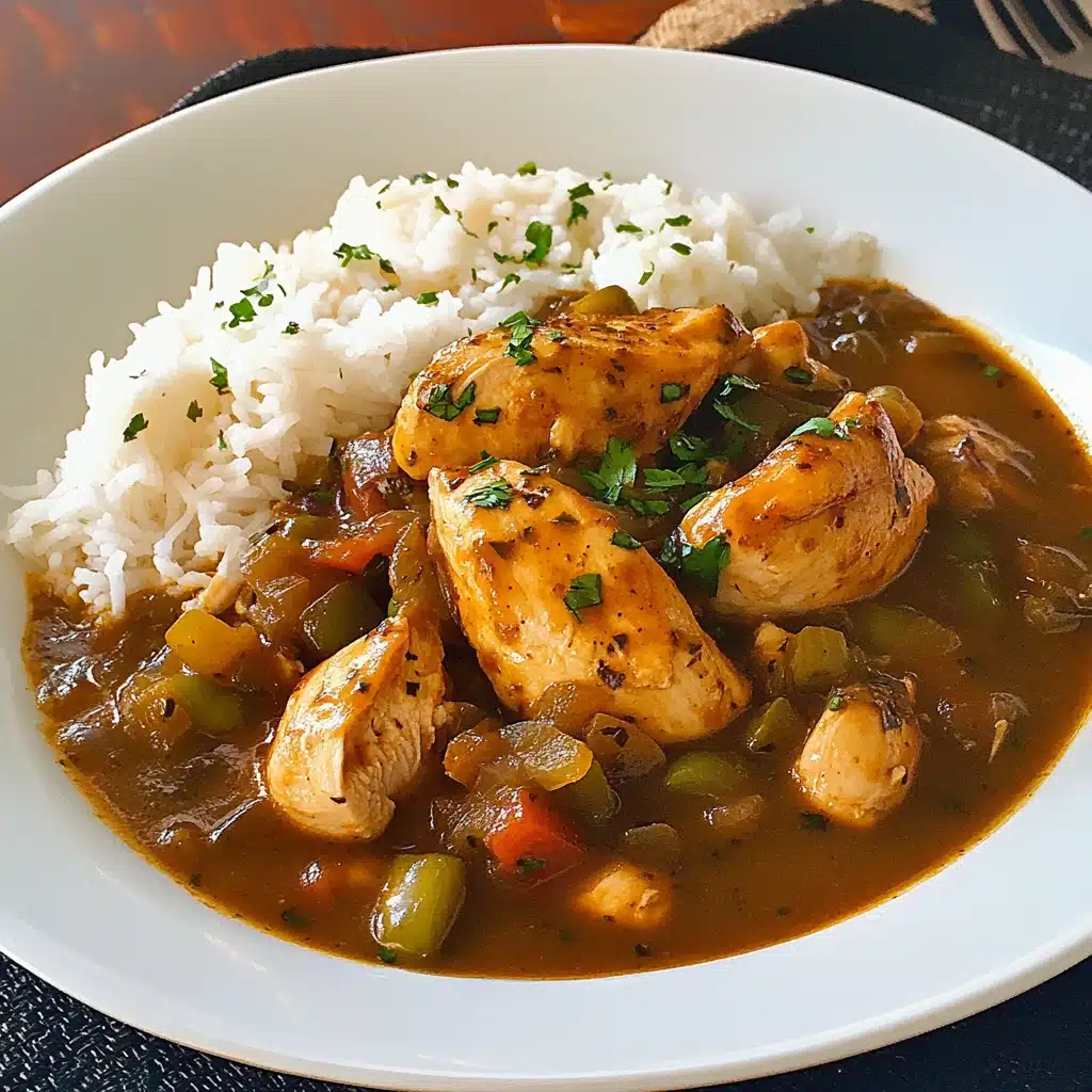 classic chicken étouffée