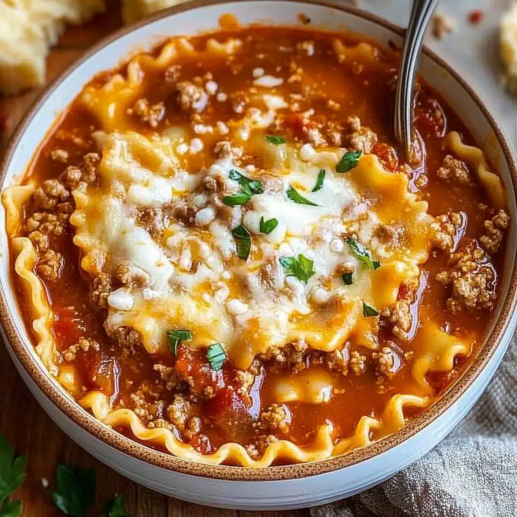 Lasagna Soup