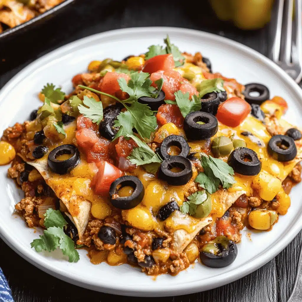 One Pan Gluten Free Enchilada Skillet