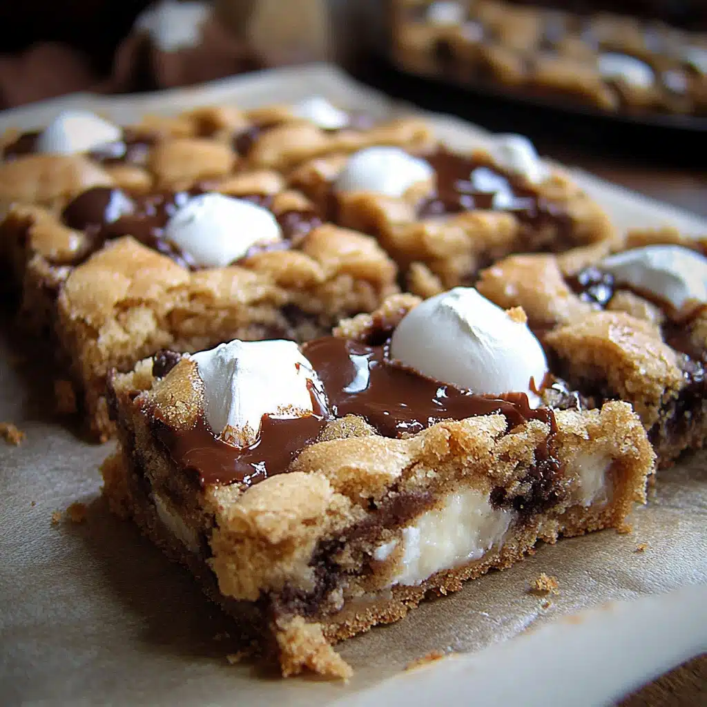 S'mores Cookie Bars