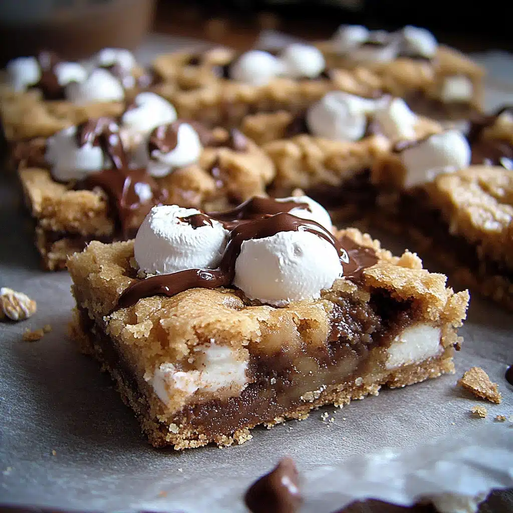 S'mores Cookie Bars