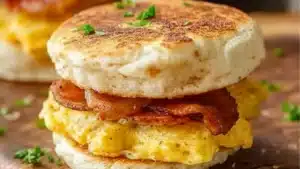 how to make easy freezer breakfast sandwiches that are delicious and nutritious for the whole family