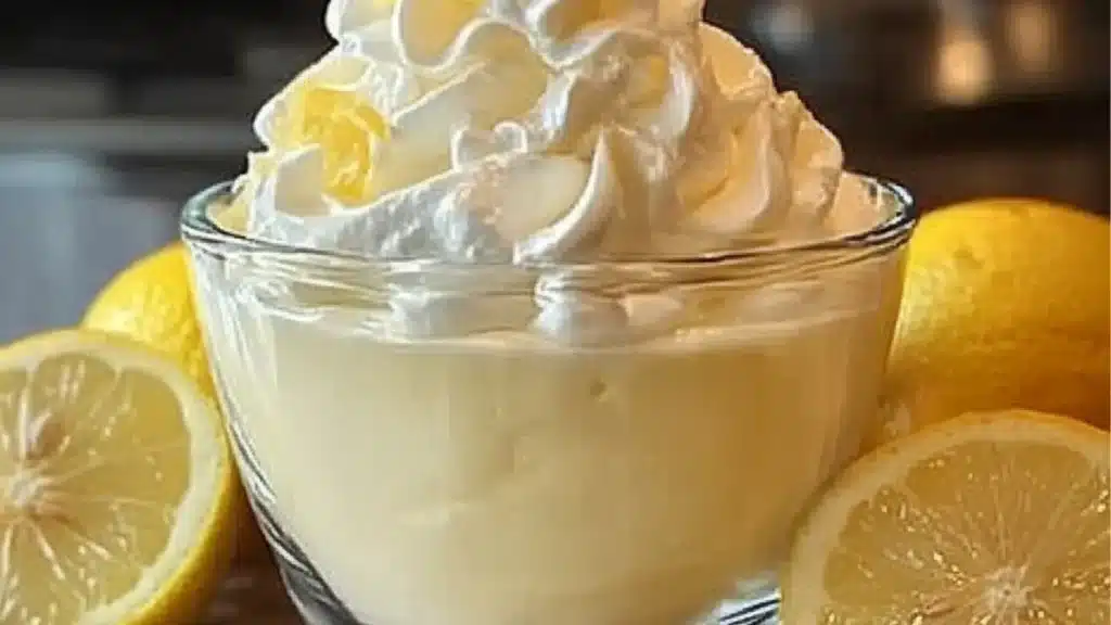 Lemon Cheesecake Mousse