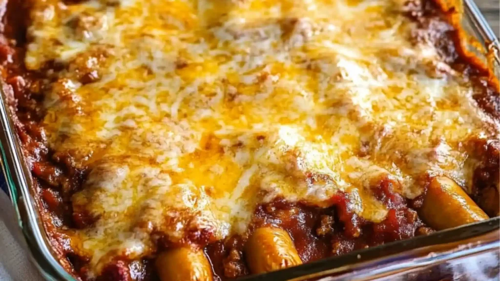 Chili Cheese Dog Casserole – Easy Family Dinner