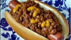 Image for Rich Hot Dog Chili Recipe