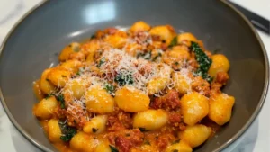 the best and easy creamy chorizo gnocchi recipe