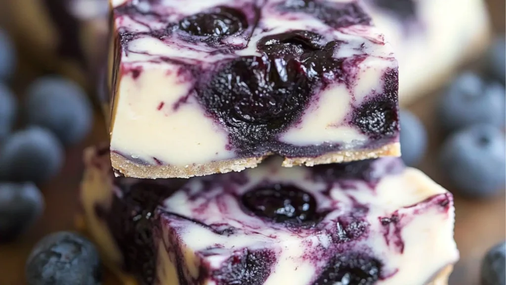 blueberry pie fudge is an easy dessert recipe