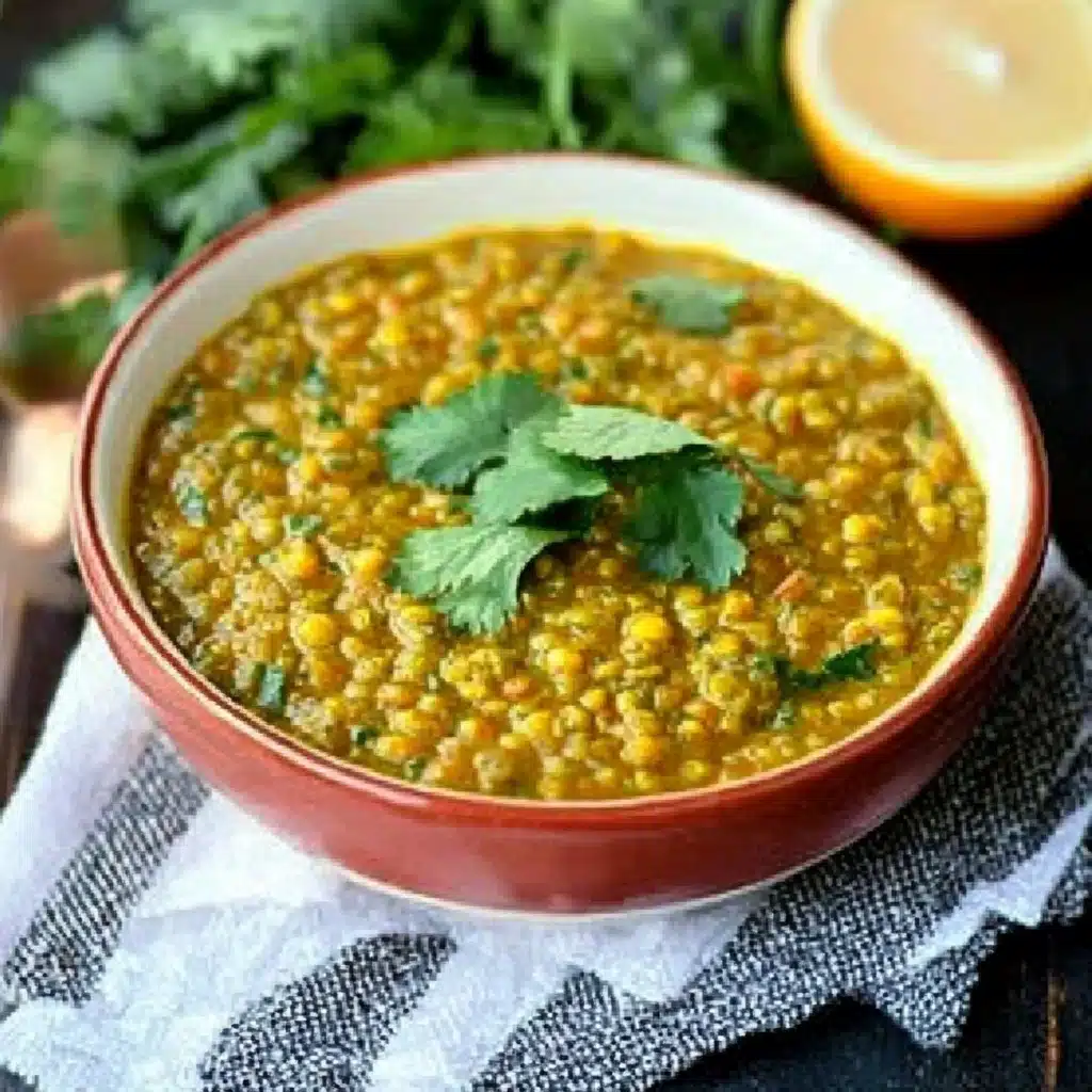 1-Pot Green Lentil Dal