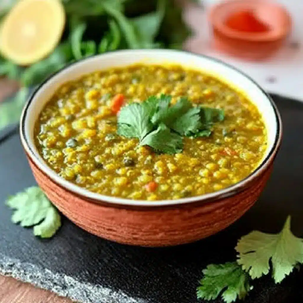 1-Pot Green Lentil Dal