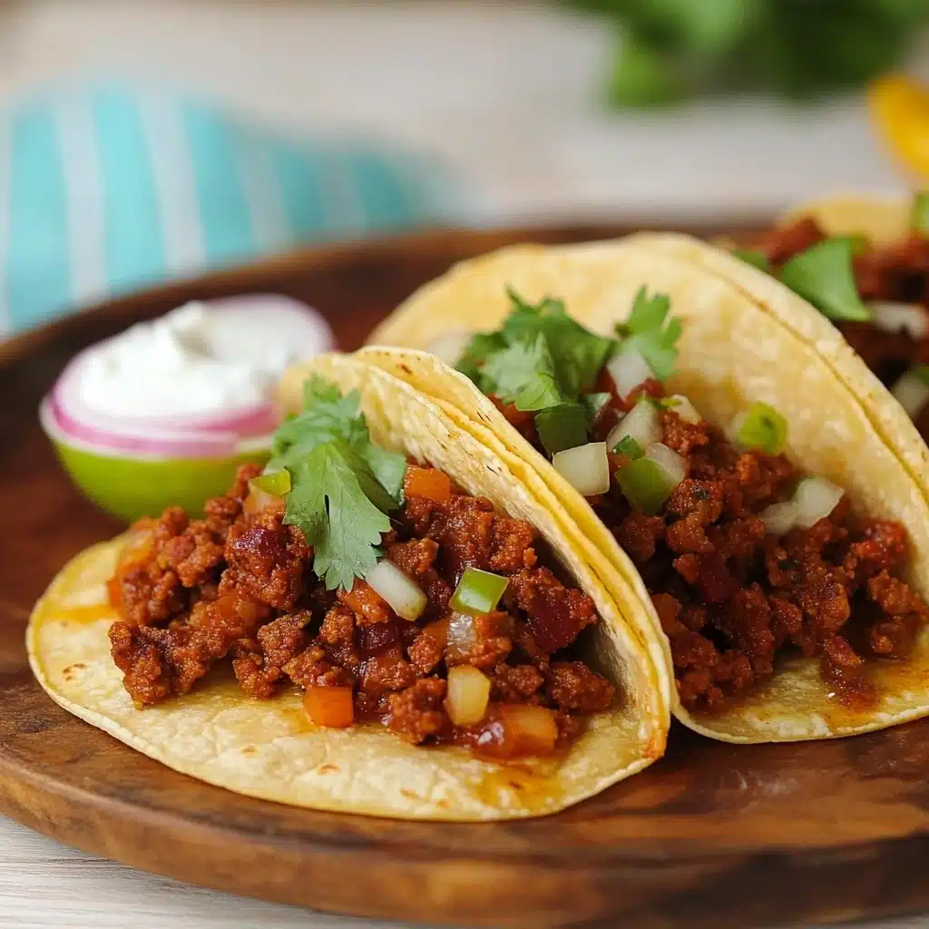 20-Minute Chorizo Tacos