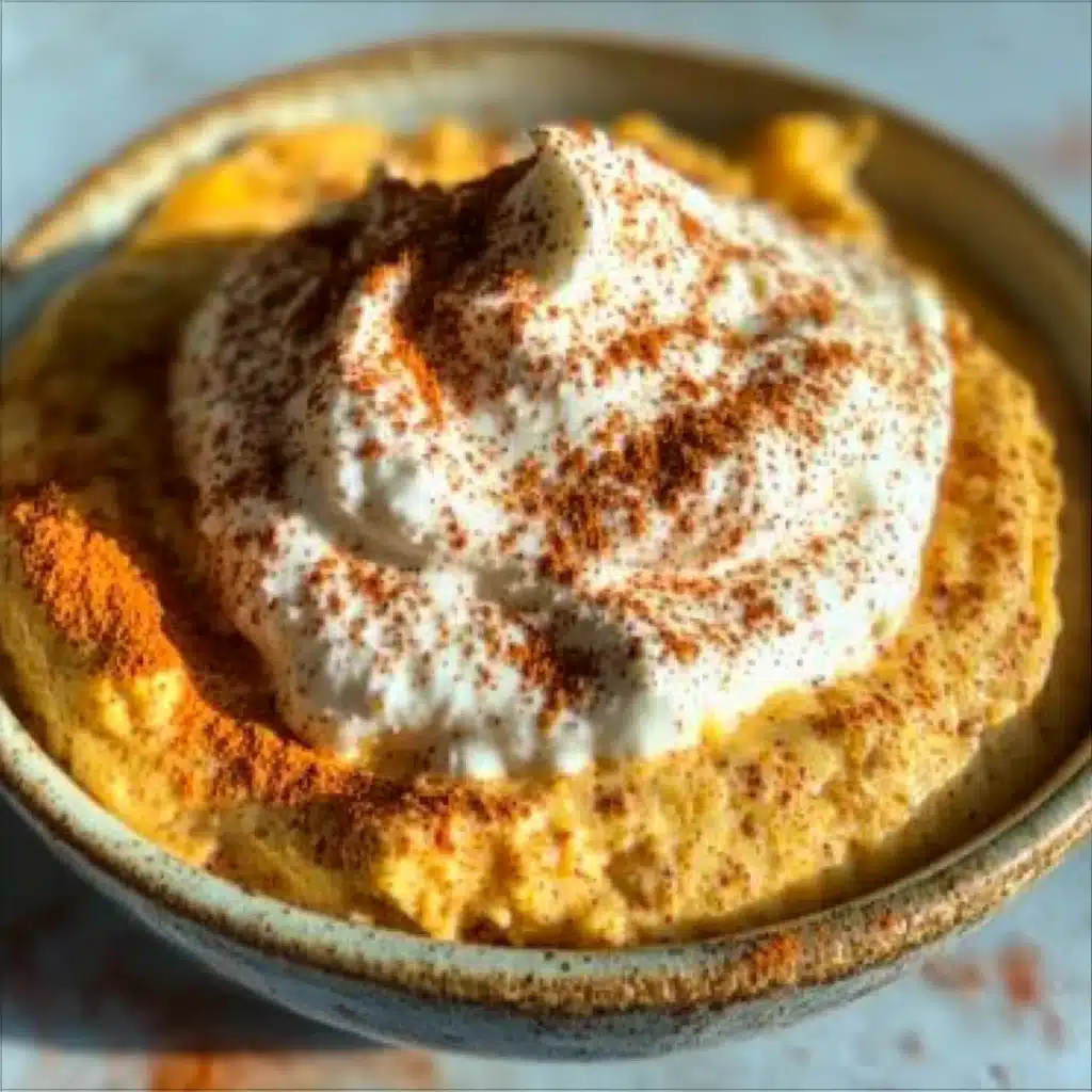 4-Ingredient Pumpkin Whipped Cottage Cheese