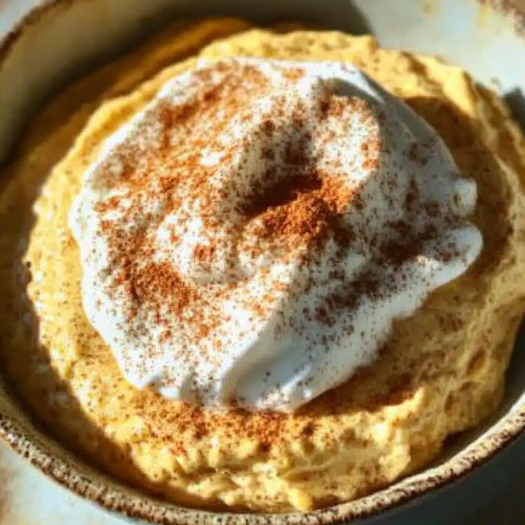 4-Ingredient Pumpkin Whipped Cottage Cheese