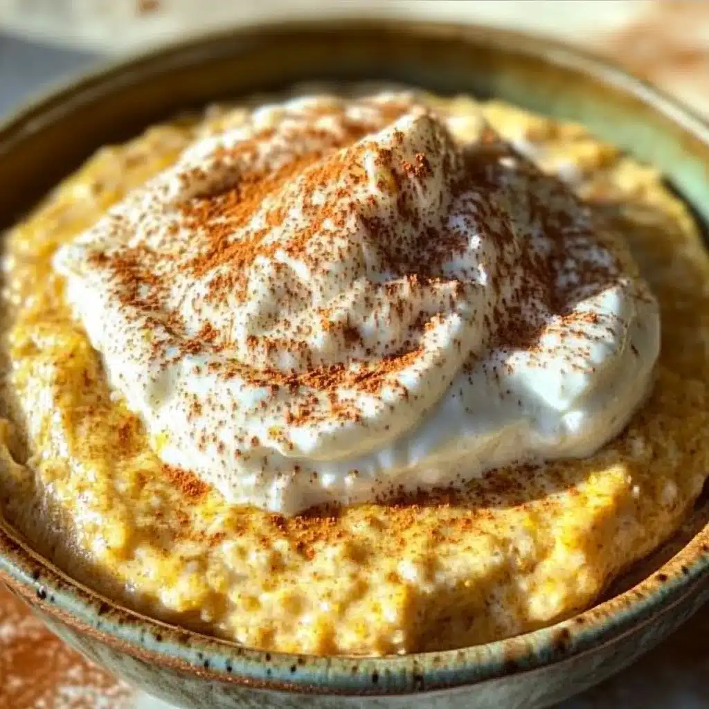 4-Ingredient Pumpkin Whipped Cottage Cheese