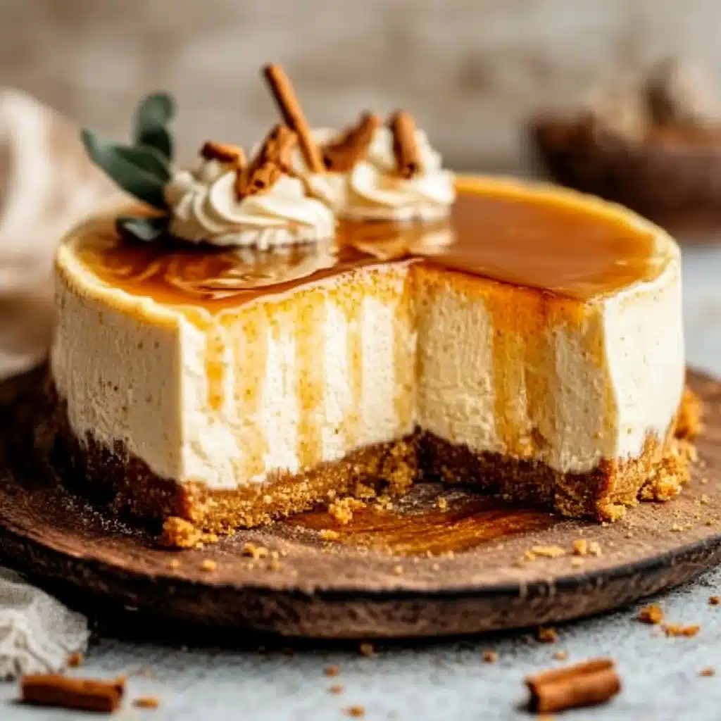 Apple Cider Cheesecake