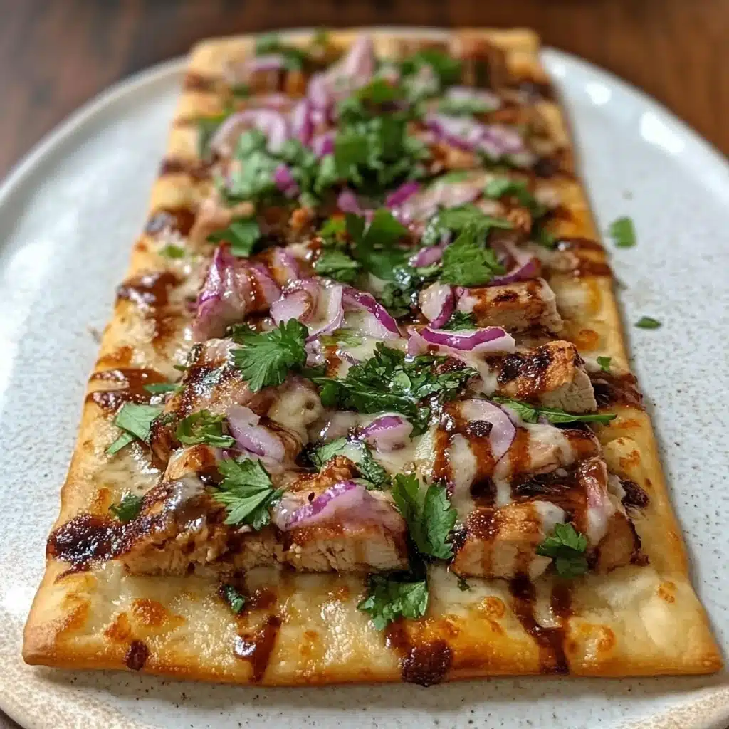 BBQ Chicken Flatbread