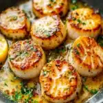 Baked Garlic Butter Scallops