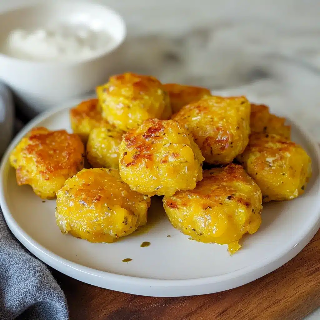 Baked Yellow Squash Tots