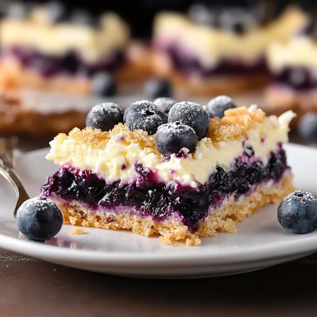 Blueberry Cream Cheese Bars